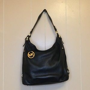 Michaël Kors Black Leather Shoulder Bag